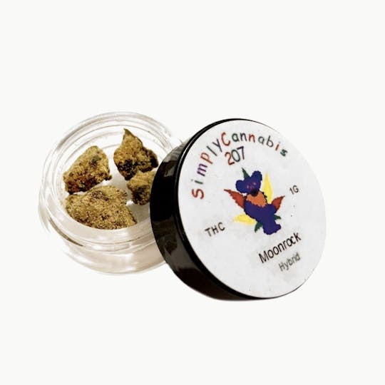 Simply Cannabis 207 - Moonrocks (Made with Distillate & Kief) - 1