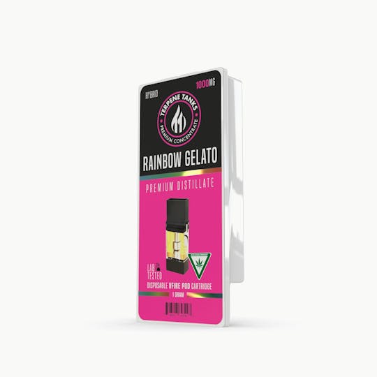Terpene Tanks - Terpene Tanks Rainbow Gelato V-Fire Pod 1g - 1