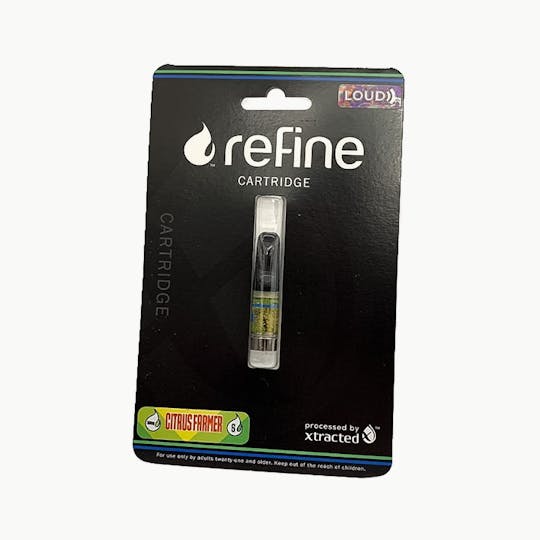Refine New England (Medical) - Loud Resin Cartridge (0.5g) - Citrus Farmer - 1