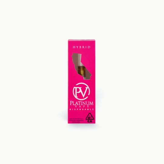 Platinum Vape - Platinum Vape Banana Kush (Hybrid) Disposable 0.4mL - 1