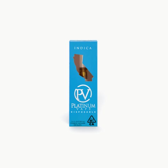 Platinum Vape - Platinum Vape Bay 11 (Indica) Disposable 0.4mL - 1