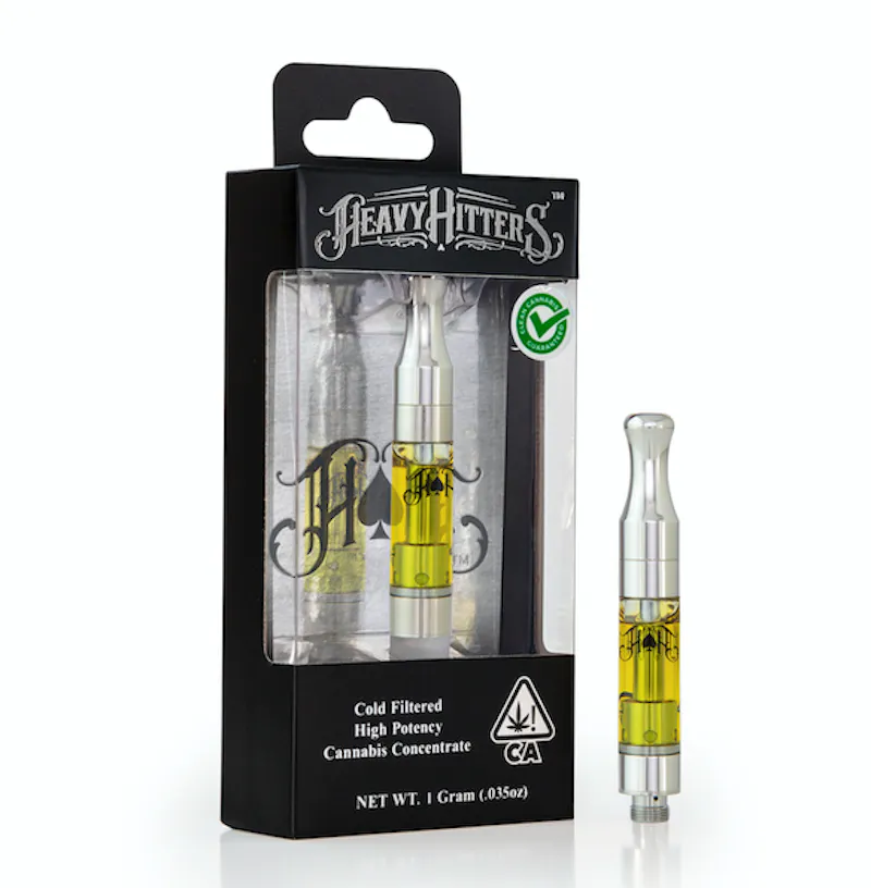 Heavy Hitters Ultra Potent Cherry Pie 1g Cartridge cartridge