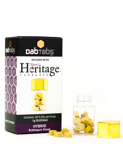 Nature's Heritage - Bubblegum Diesel DabTab - 1