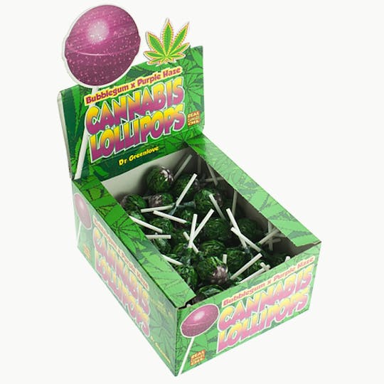 Magic Weed Amsterdam - Cannabis Lollypop Candy Bulk - 1