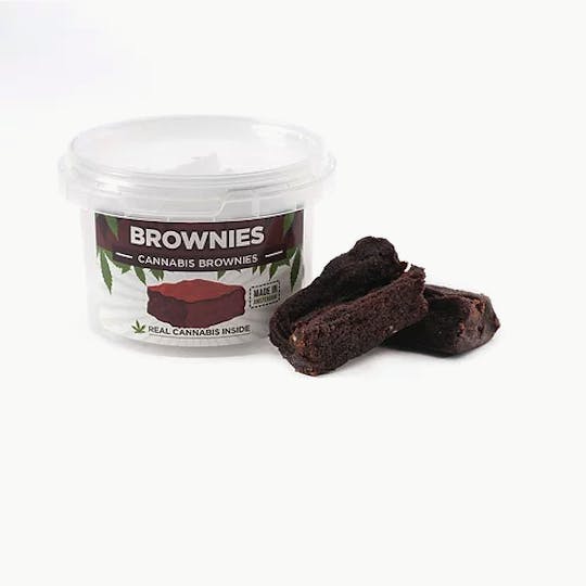 Magic Weed Amsterdam - CBD Brownie Cake made in Holland - 1