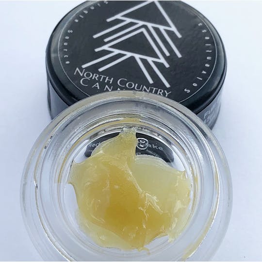 North Country Cannabis - Wedding Cake Live Hash Rosin - 1