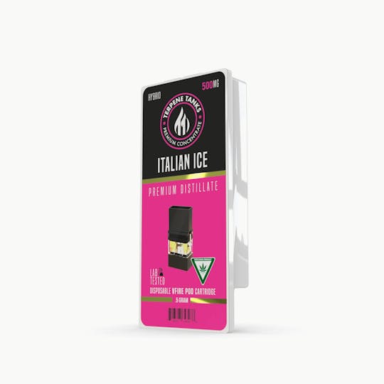 Terpene Tanks - Terpene Tanks Italian Ice V-Fire Pod .5g - 1
