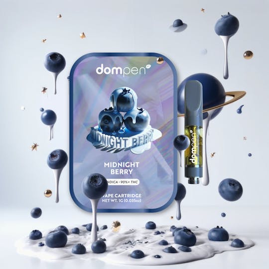 dompen™ & Koa - dompen™ Midnight Berry (Indica) - 1G Cartridge - 1