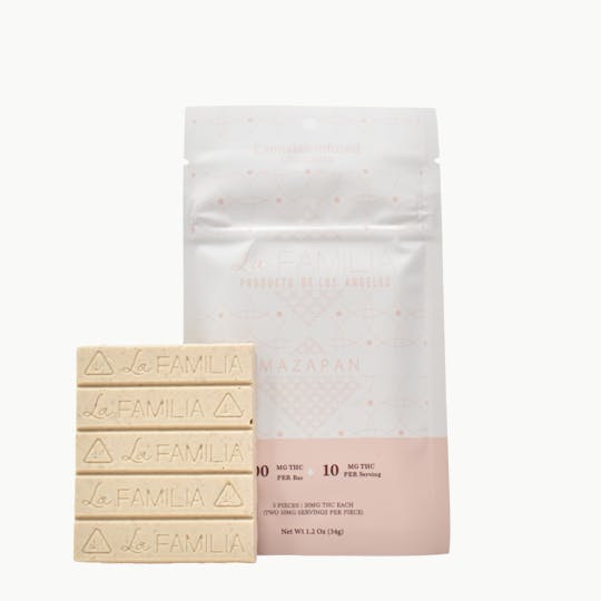 Product of Los Angeles - La Familia -White Chocolate Mazapan 100mg - 1