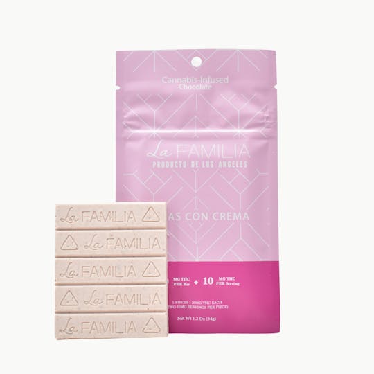 Product of Los Angeles - La Familia -Fresas con Crema 100mg - 1