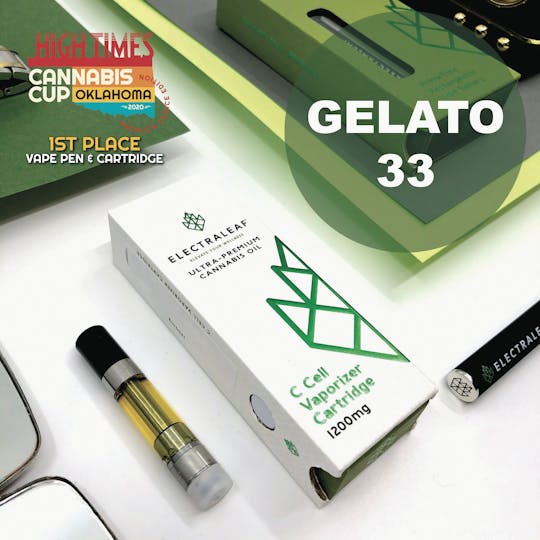 ElectraLeaf - ElectraLeaf | Gelato 33 1200mg Cartridge - 1