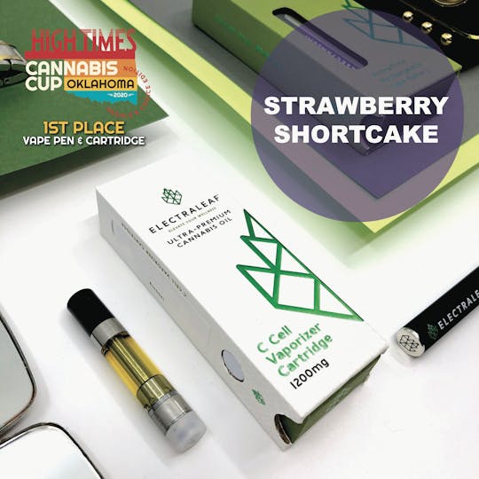 ElectraLeaf - ElectraLeaf | Strawberry Shortcake 1200mg Cart - 1