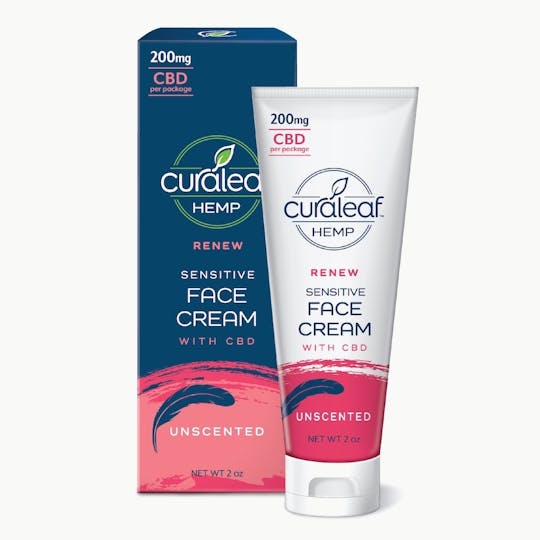 Curaleaf Hemp - Face Cream - unscented - 1