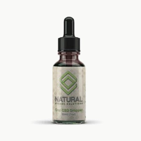 Natural Stress Solutions - Full Spectrum CBD Oral Dropper 1500mg -1 oz (30ml) - 1