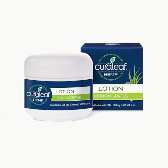 Curaleaf Hemp - Hemp CBD Topical Cream - Lemongrass - 1