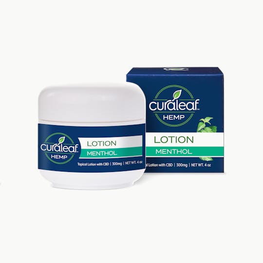 Curaleaf Hemp - Hemp CBD Topical Cream – Menthol - 1