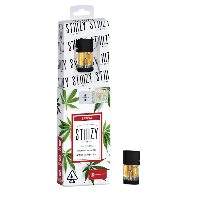 ridge - Strawberry Cough .5G Original Thc Pod - Stiiizy pod