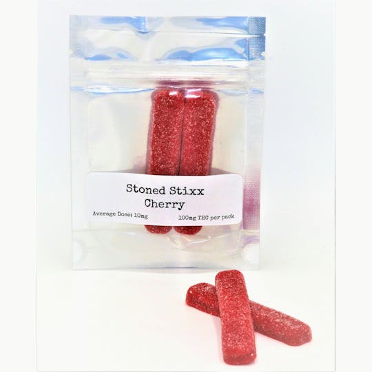 Double Dog Delicacies - Stoned Stixx - Cherry 100mg - 1