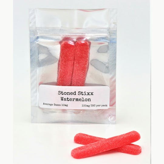 Double Dog Delicacies - Stoned Stixx- Watermelon 100mg - 1