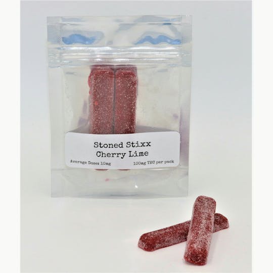 Double Dog Delicacies - Stoned Stixx- Cherry Lime 100mg - 1