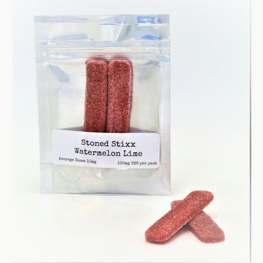 Double Dog Delicacies - Stoned Stixx- Watermelon Lime 100mg - 1