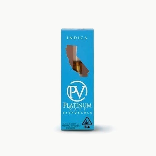 Platinum Vape - Platinum Vape Diamond OG (Indica) Disposable 0.4mL - 1