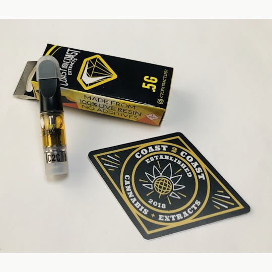 Simply Cannabis 207 - Coast2Coast Extracts - Live Resin Cartridges - 1