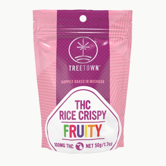 Treetown - TreeTown Fruity Crispy Rice Square 200 mg - 1