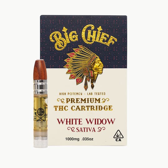 Big Chief - WHITE WIDOW - 1G THC Cartridge - 1