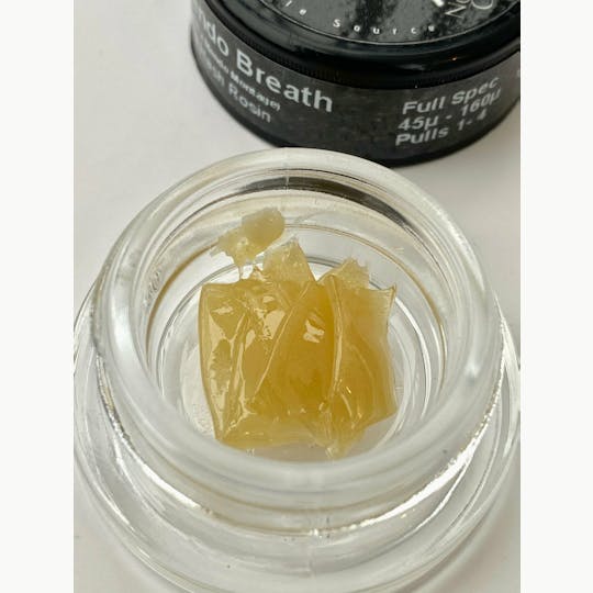 North Country Cannabis - Mendo Breath Live Hash Rosin - 1