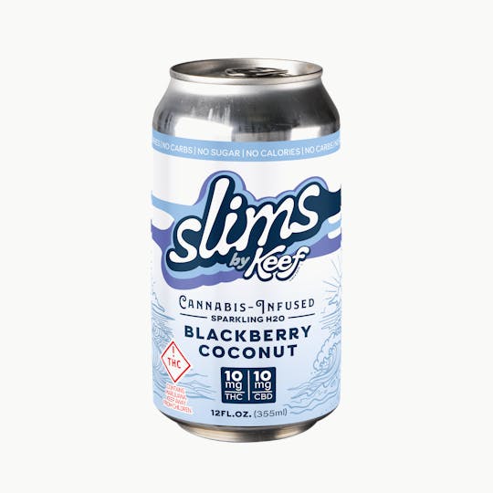 Keef Brands - Slims by Keef 1:1 Blackberry Coconut - 10mg:10mg - 1