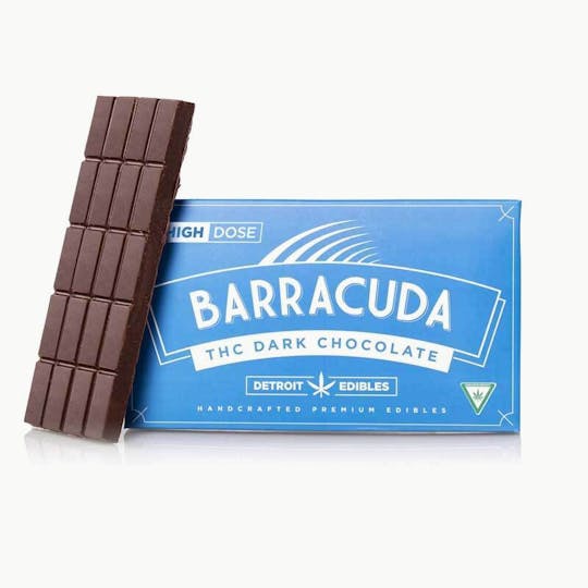 Detroit Edibles - Barracuda Bar, Dark Chocolate - 1