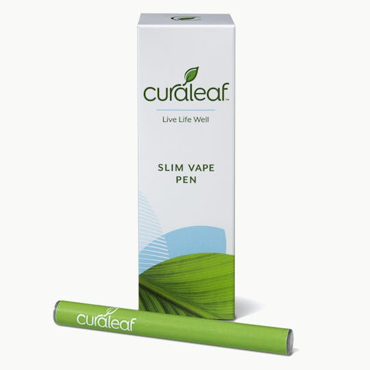 Curaleaf - Premium Slim Vape Pen 75% 20:1 Indica – 225mg - 1