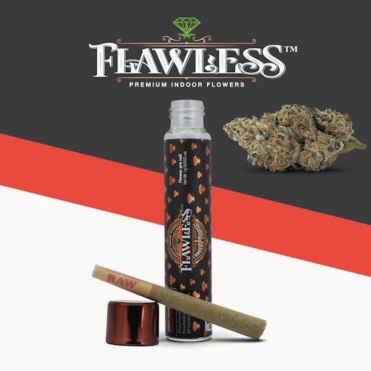 Flawless Cannabis Co - LA Kush Cake Premium Pre-Roll 1G - 1