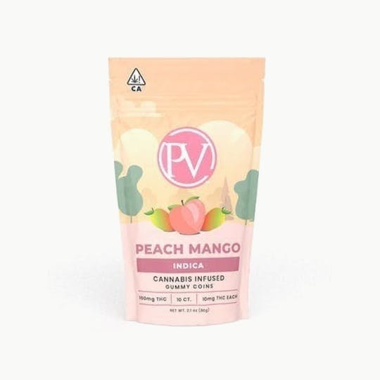Platinum Vape - Platinum Vape PV Peach Mango Gummy Coins - 1