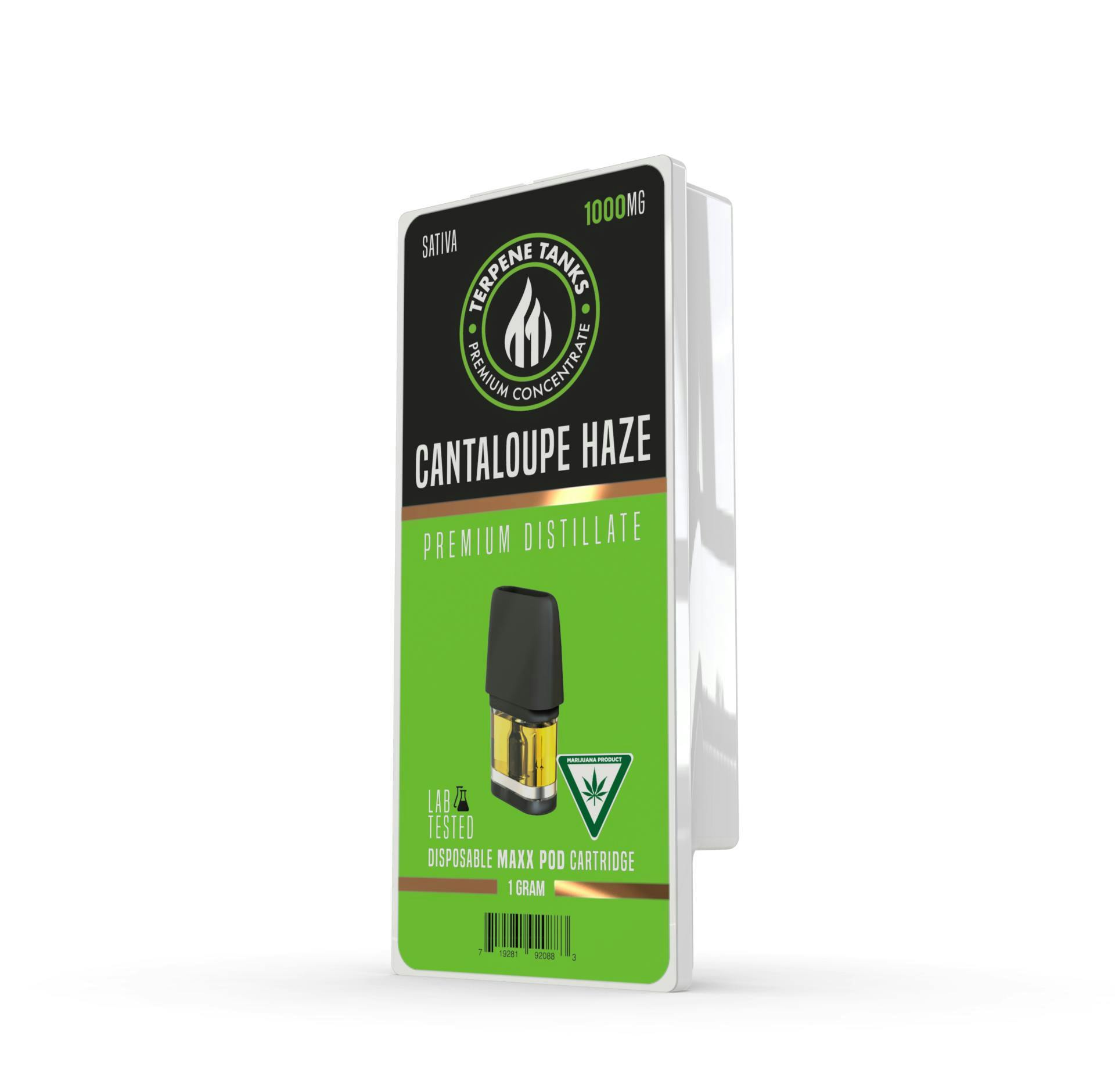 Terpene Tanks - Terpene Tanks Cantaloupe Haze MAXX Pod 1g - 1