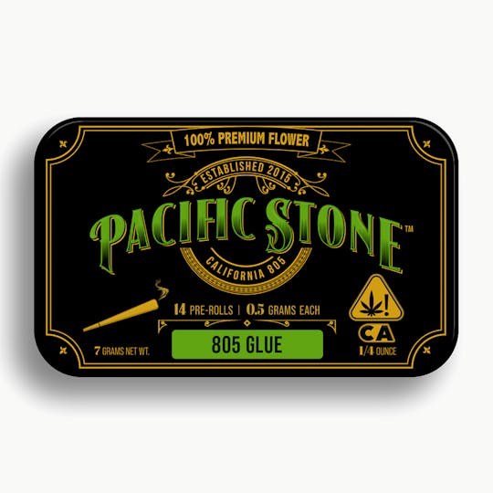 Pacific Stone - 805 Glue Hybrid Pre-Rolls 14pk (7g) - 1