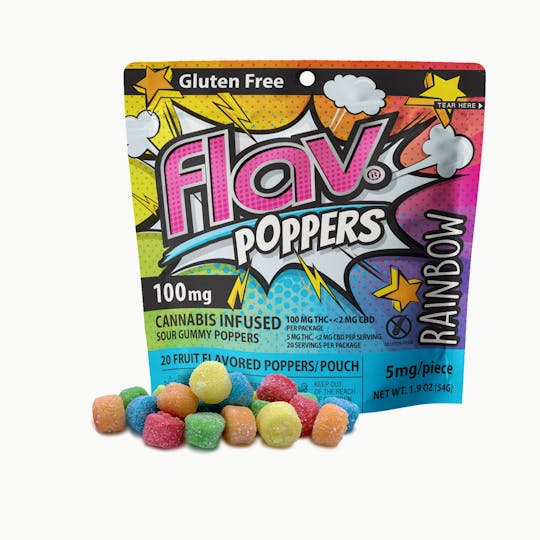 Flav - Candy - Other - 100mg - Distillate - Rainbow Popper - 1