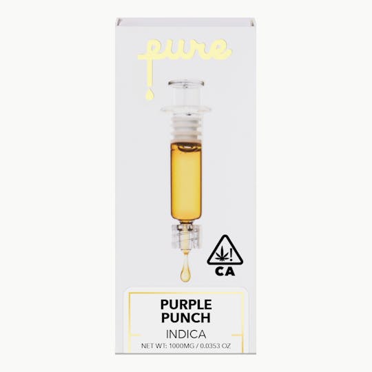 Pure Vape - Pure Cannabis Extract Syringe 1g - Purple Punch - Indica - 1