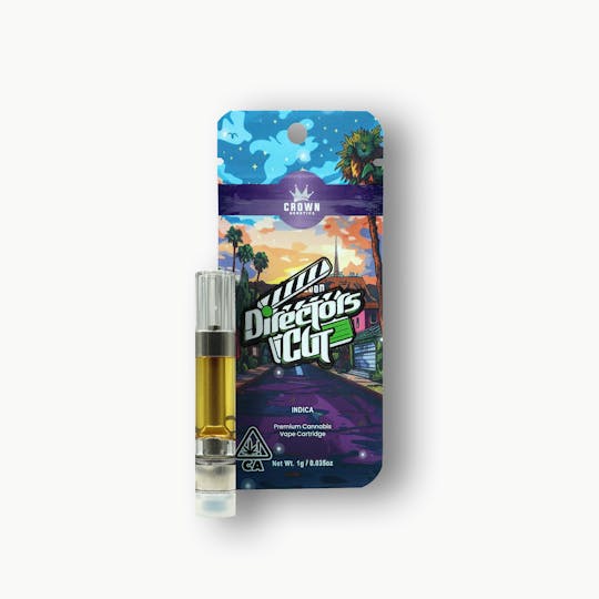 Crown Genetics - Director's Cut 1G 510 Cartridge - 1