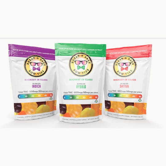 Arcadia Brands - Bow Ties 10 pack 50mg-10 piece-500 Total-Indica - 1