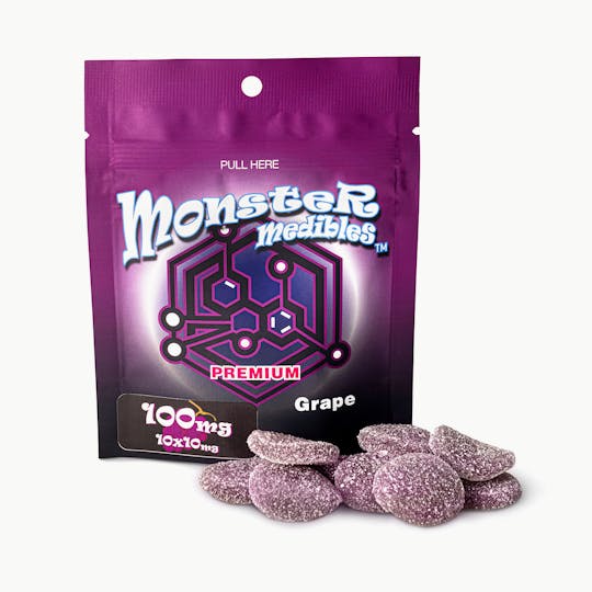 Monster Xtracts - Grape Gummy (10x10) - 1