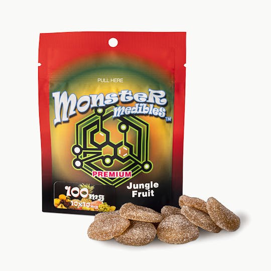 Monster Xtracts - Jungle Fruit Gummy (10x10) - 1