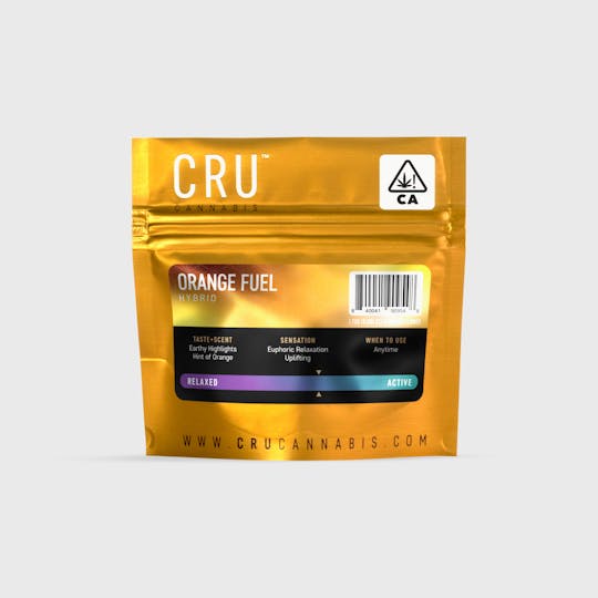 CRU Cannabis - Orange Fuel (1.75 Grams) - 1