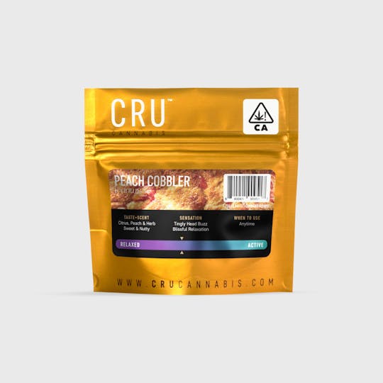 CRU Cannabis - Peach Cobbler (1.75 Grams) - 1