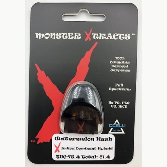 Monster Xtracts - Watermelon Kush .5g Dart Pod - 1