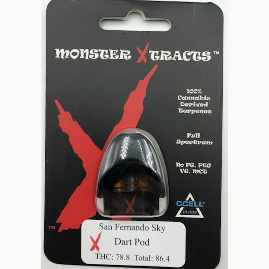 Monster Xtracts - San Fernando Sky .5g Dart Pod - 1