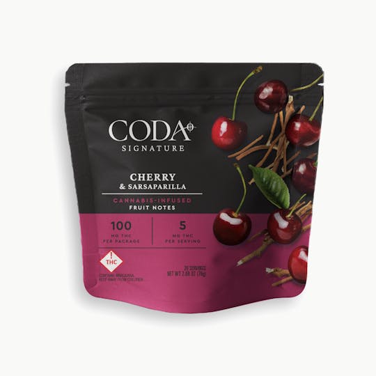 Coda Signature - Cherry & Sarsaparilla Fruit Notes | 100mg THC - 1