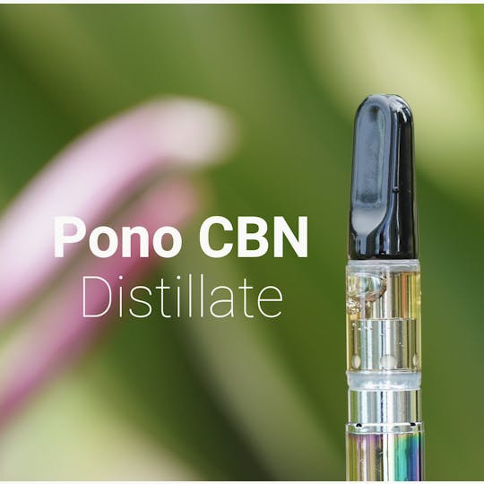 PONO LIFE MAUI - PONO CBN (THC + CBN) Distillate Cartridge - 1