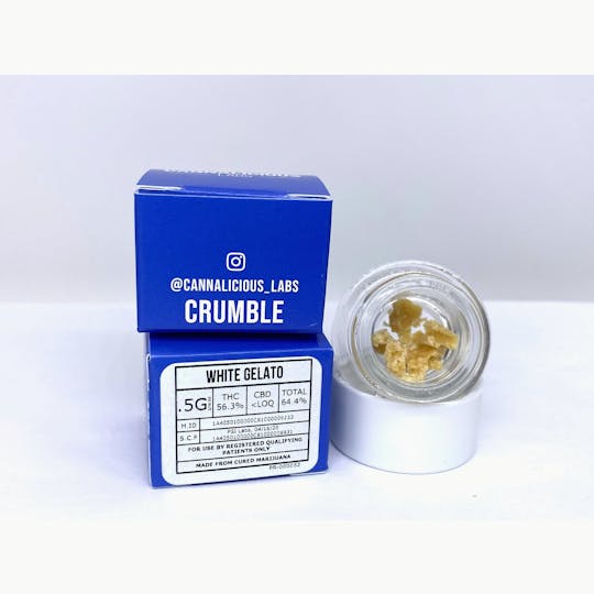 Cannalicious Labs - White Gelato Crumble - 1